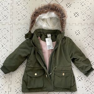 H & M kids hooded jacket